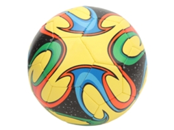 Yncm-bola De Futebol Tamanho 5 Couro Pu Amarela