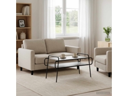 Vidaxl Mesa De Centro Sonoma Cinzento 100 X 50 X 51 Cm