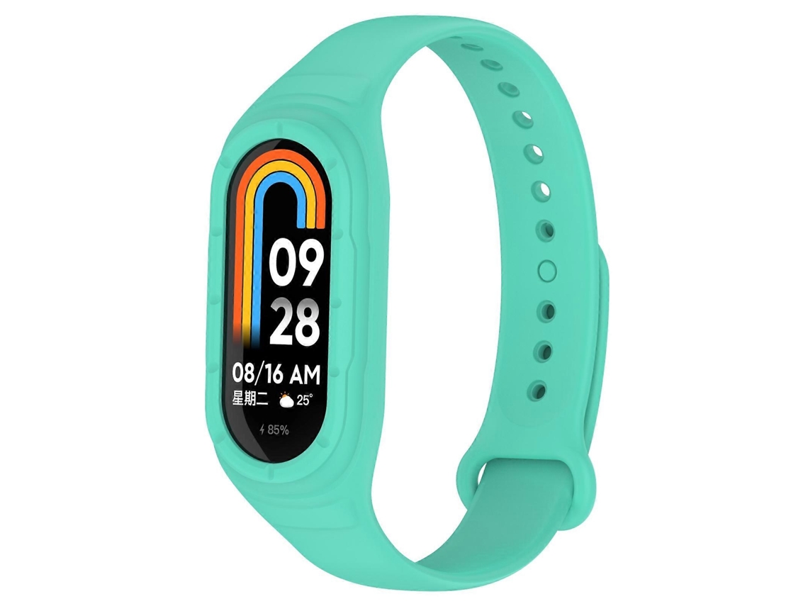 Pulseira De Silicone Integrada Para Substituição Da Pulseira Xiaomi Mi Band 8.