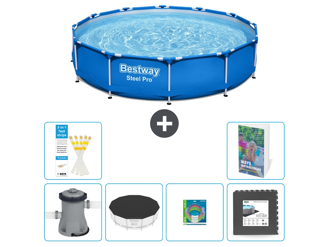 Bestway Piscina Bestway Steel Pro Redonda - 366x76 Cm - 7-peças S317