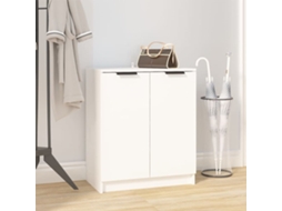 Vidaxl Sapateira 59x35x70 Cm Derivados De Madeira Branco