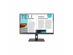 Monitor LENOVO ThinkVision S25E-30 (sRGB - Full HD - VA - Tomada EU - 24,5" - 6 ms)