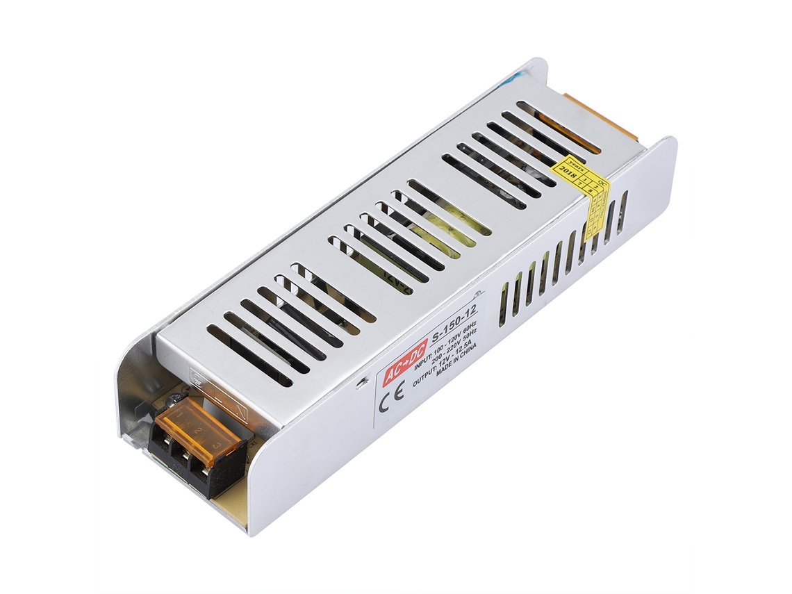 Laxiscreed Fonte De Alimentação Led Dc12v 12,5a 150w Para Fitas Led, Confiável E Eficiente