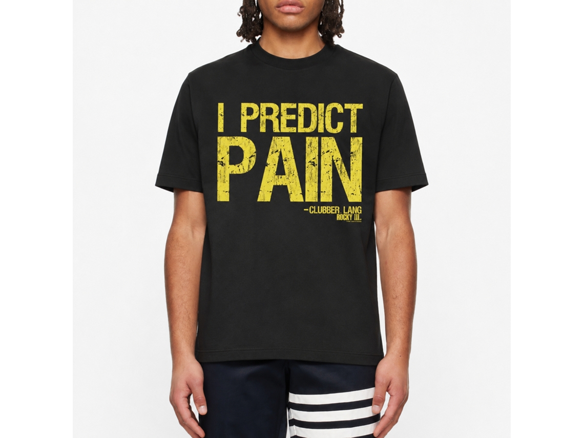 Rockinstone Rocky Movie T Pain Black Adult T-shirt Size:xl