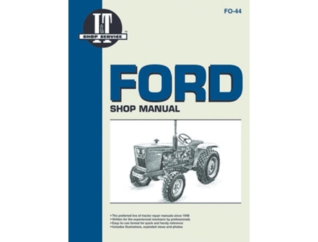 Livro Ford Model 1100-2100 Diesel Tractor Service Repair Manual de Penton Staff (Inglês)