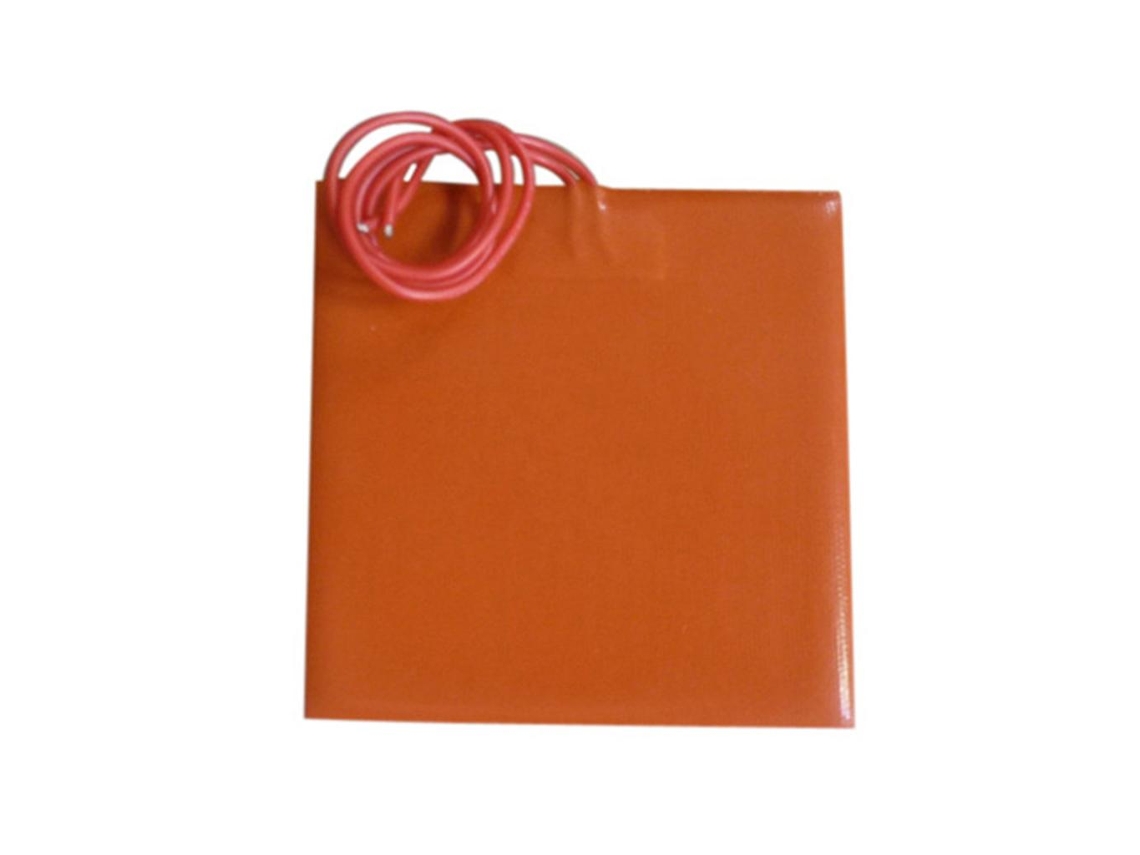 Almofada Aquecida De Silicone 80x100mm 12v 20w Cama Aquecida Peças De Reposição Para Impressora 3d