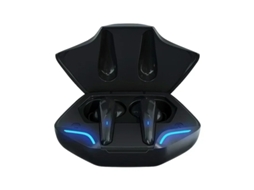 Fones De Ouvido Estéreo Sem Fio Bluetooth (pretos) Com Microfone E Estojo De Carregamento.