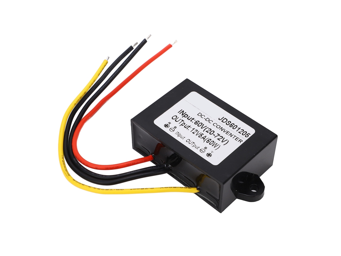 Conversor Dc-dc Buck Ajustável 60v Para 12v 5a