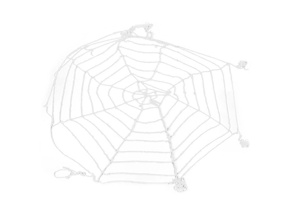 Teia de Aranha 3.6m Decoracao Halloween S/MARCA