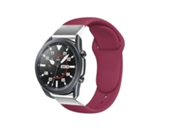 Bracelete Pulseira Silicone Suave para Gramin Instinct 2 Solar Surf Edition Vinho