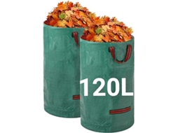 Sacos de Lixo para Jardim 2x120 litros resistentes com 4 alças STELASPLEN