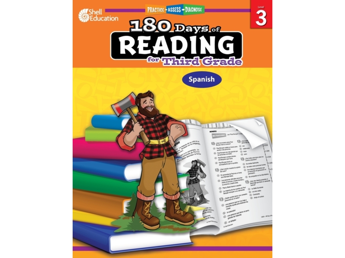 Livro 180 Days of Reading for Third Grade de Christine Dugan (Espanhol)
