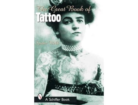 Livro great book of tattoo de spider webb (inglês)
