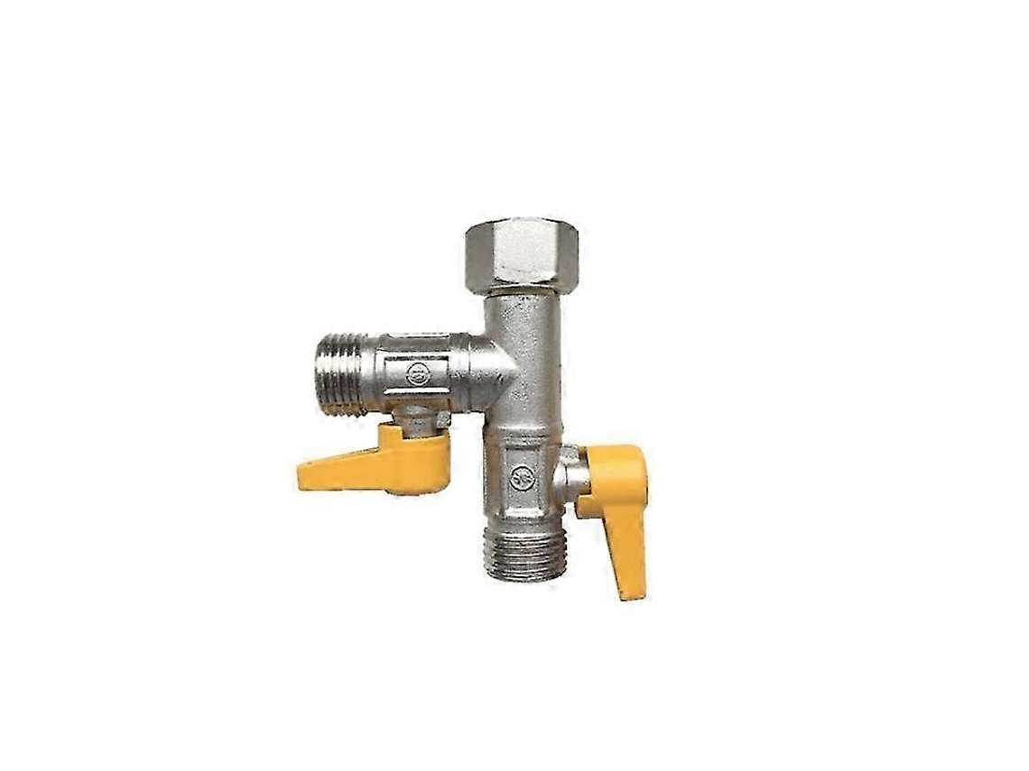 Válvula De Interruptor De Chuveiro De 3 Vias, G1/2 Braço De Chuveiro De Latão Sólido Interruptor T Interruptor T Universal Adaptador Válvula De Subst
