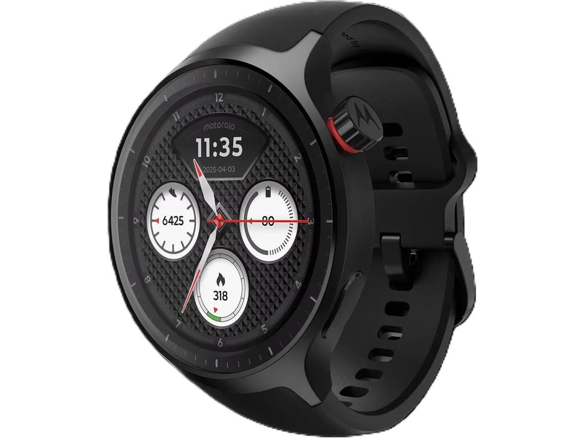 Relógio Desportivo MOTOROLA Moto Watch (Até 13 dias de Autonomia- Pantone Volcanic Ash)