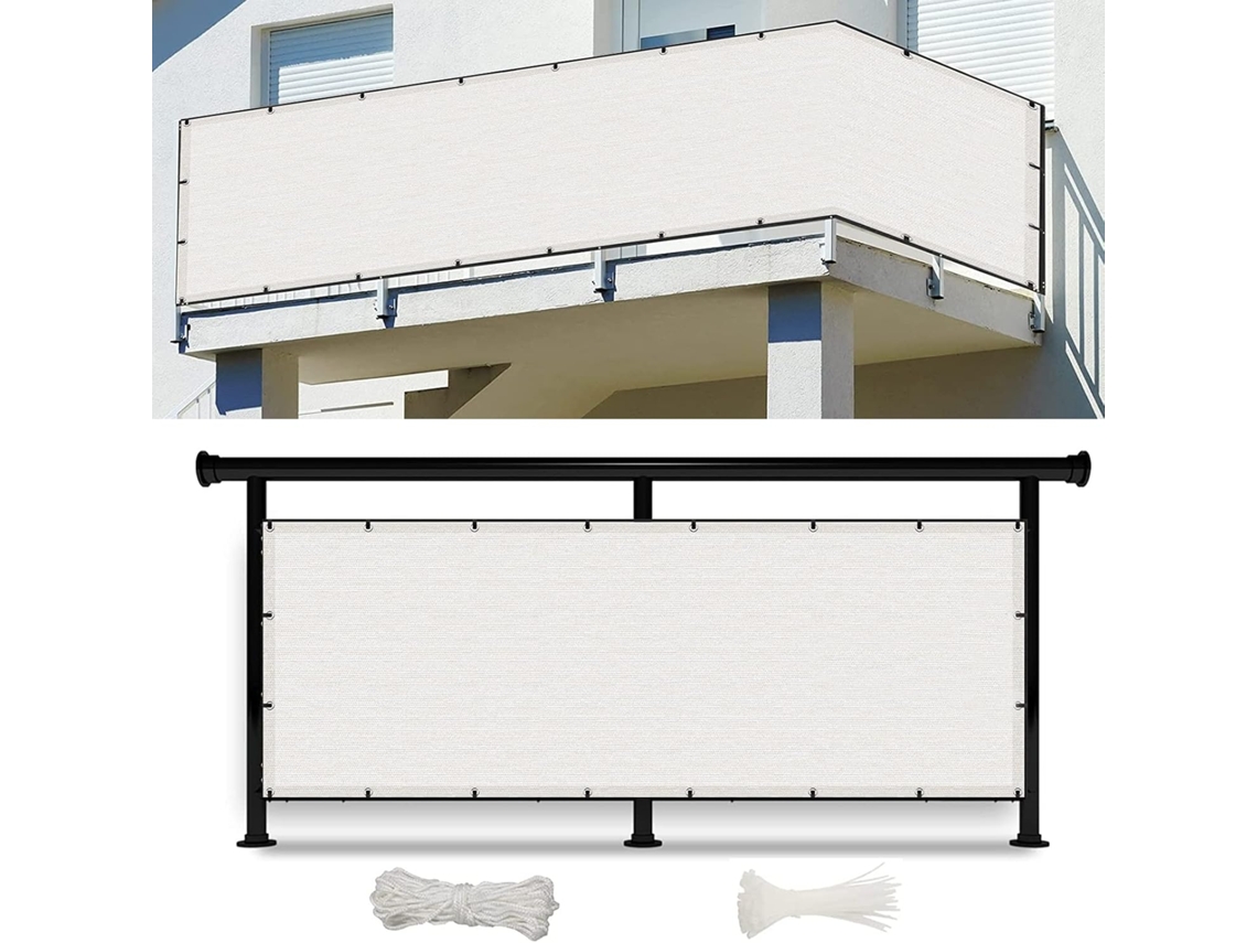 Tela De Privacidade, Guojun, 50 X 200 Cm, Material Alta Qualidade, Para Varanda