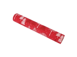 Toalha De Mesa Natal Laxiscreed Com Estampa De Árvore Vermelha Para Decoração Festiva
