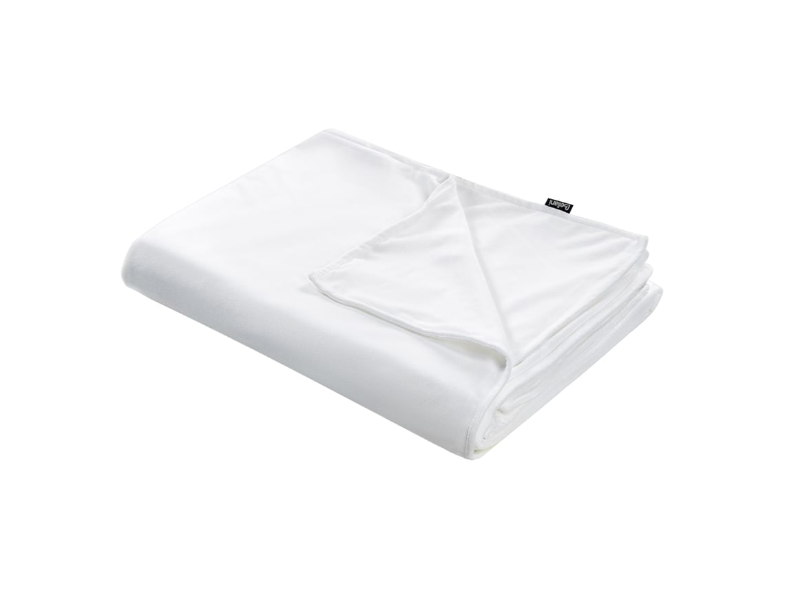 Funda De Manta Pesada Beliani Rhea De Poliéster Blanco