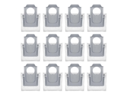 Conjunto De 12 Sacos Pó Para Aspirador Robô Q Maxv / P10 Pro Peças Reposição Pó. Tuotuo