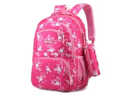 Estojo De Duas Peças, Mochila Escolar, Mochila De Estudante, Rosa Vermelha
