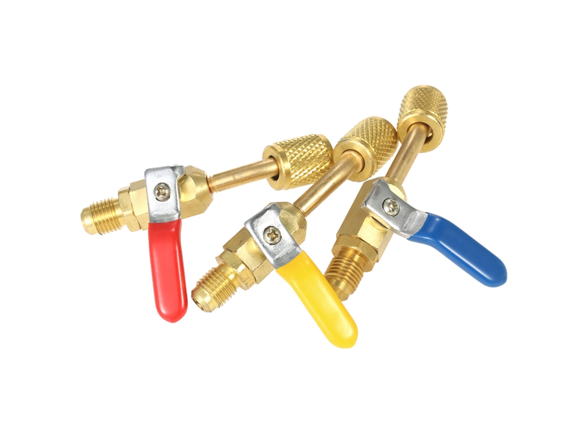 Laxiscreed Válvula De Paragem Para Ar Condicionado R410a/r134a 1/4" Sae De Alta Qualidade