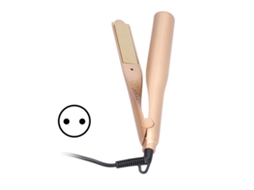 Alisador de Cabelo Elétrico Leve Portátil 2 em 1 Luzes Led Design Humanizado 110 240v | S/MARCA