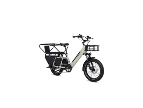 Cargobike Eléctrica, E Compactail, Alumínio, Shimano Tourney 7v, Autonomia Até 100 Km, Bateria 48v 15ah Moma Bikes