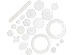 Conjunto De 22 Réguas Curvas Para Desenho Labrimp, Réguas Multifuncionais De Plástico, Fáceis De Usar Para Estudantes E
