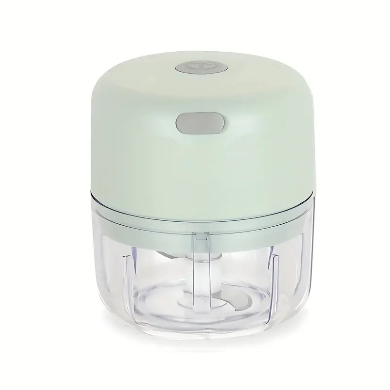 Mini Picador De Cozinha De 3,38 Oz, Espremedor De Alho Elétrico, Verde Aquaforge