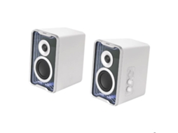 Caixas De Som Multimídia 2.0 Edifier Qr30 Branco 30w Rms Resposta 80hz 20khz