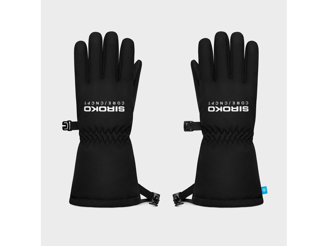 Luvas De Esqui E Snowboard Para Criança K Núcleo De Chill Preto Siroko