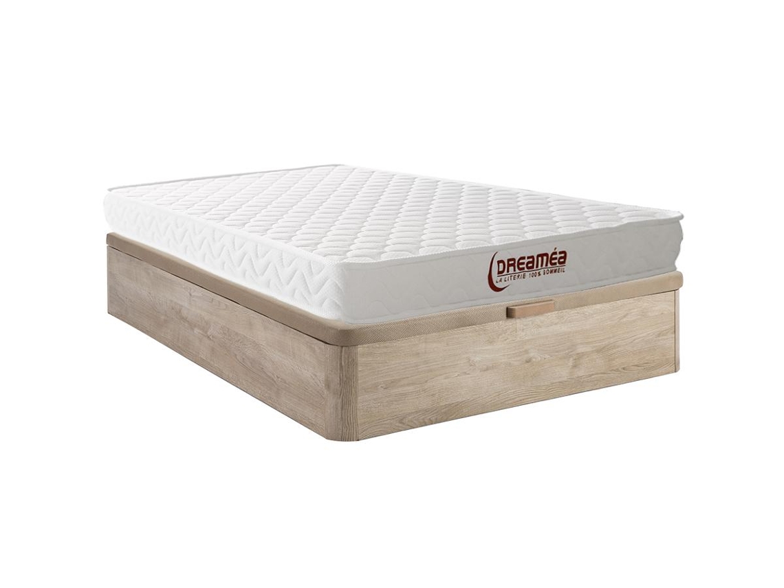 Sommier Cofre Pelops DREAMEA Tecido Bege (140x190cm)