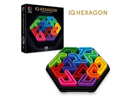 Ludilo Iq Deluxe Hexagon Juego De Mesa De Puzzles Sg314 Ludilop25