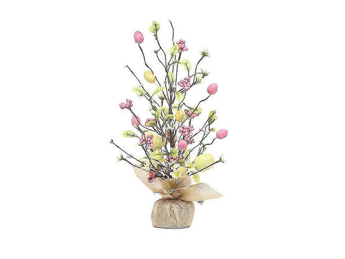 Decorações de Páscoa com Luzes LED, Ovos de Páscoa, Árvore Decorativa, Enfeite de Mesa