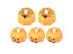 5 Unidades de Luz de Abóbora de Halloween ALLINLESS