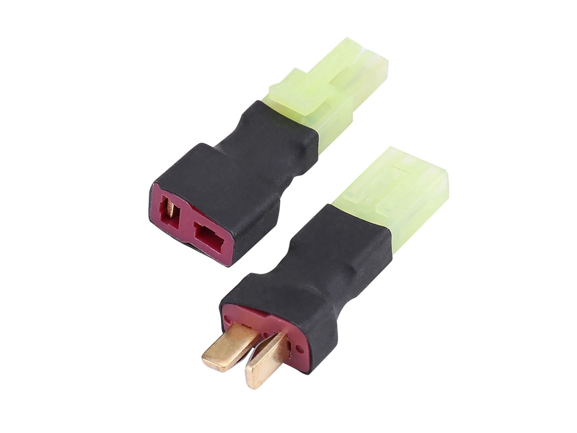 Mali conector Adaptador Sem Fio T Plug Macho Fêmea para Mini Fêmea Macho 2pcs Conjunto Acessório Rc