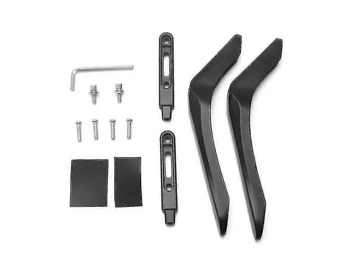 2pcs Suporte Universal Para Tv De Mesa 32-65 Polegadas Lcd, Não Compatível Com Lg, Preto, Alta Qualidade