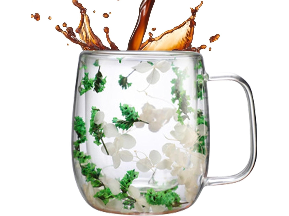 Xícaras De Chá Com Flores, Flores Secas - Design Elegante