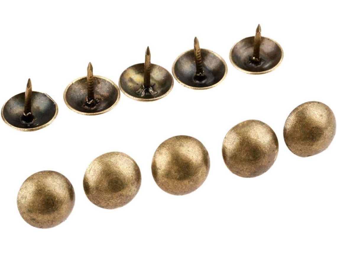 Tachinhas De Parede, Pregos Bronze Para Interiores, Caixa Joias,