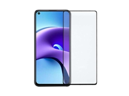 Película Em Vidro Temperado Completa Preto Para Xiaomi Redmi Note 9t