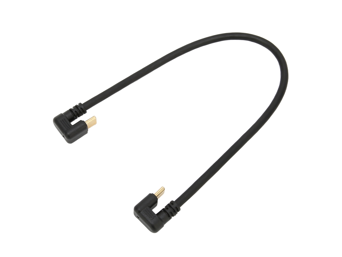 Cabo de extensão de dados 10Gbps com conector USB-C macho para macho, 30cm CHABERLU