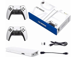 Console de Videogame Retrô M15 Pro com 2 Controles Sem Fio, 64 Gb Ram, 20.000 Jogos, Tv 3d Hd, Emuladores Ps1, Hdmi e Jogos Arcade 4k. GOKOCO