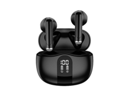 Fones De Ouvido Bluetooth Sem Fio Com Visor Digital, À Prova Dágua E Bateria De Longa Duração. Ly Ebike