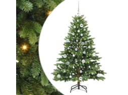 Conjunto 1 Decoração De Natal Vidaxl Verde Plástico (150 Cm)