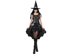 Fato de Mulher DISFRAZZES Bruxa (Tam: M/L)