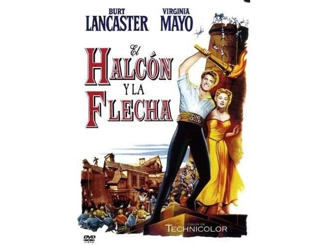 DVD The Flame and the Arrow (1950) / El Halcón y la Flecha  (Edição em Espanhol)