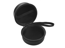 1 Peça de Estojo Portátil para Armazenamento de Áudio para Echo Dot 2ª Geração, Capa Protetora em Eva. AQUAFORGE