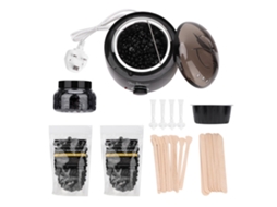 Conjunto De Ferramentas De Depilação Sem Dor Cera Depilatória Cera Heater Warmer Palitos E Xícara