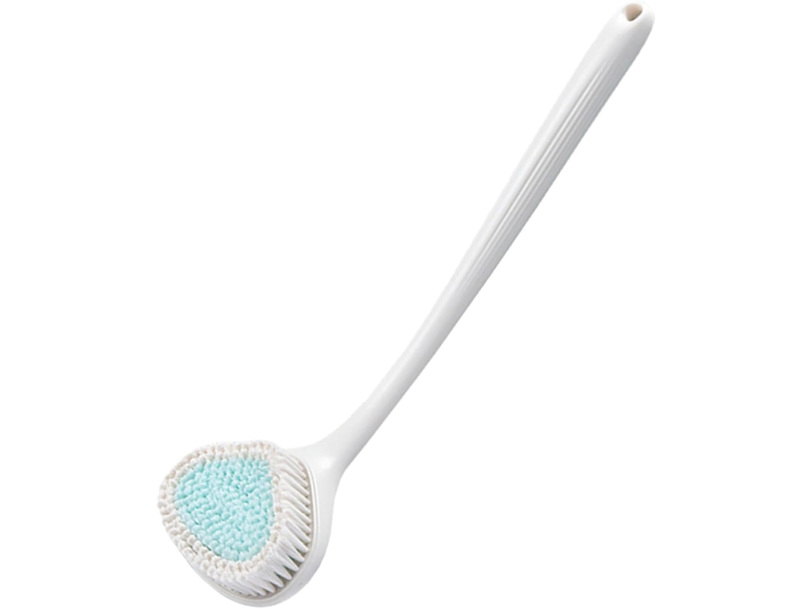 Escova De Banho Ergonômica Cabo Longo Zerodeko Para Costas, Massagem Corporal Suave, Esfoliação E Limpeza, Acessório