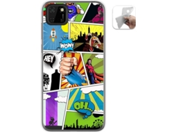 Capa Huawei Y5p TUMUNDOSMARTPHONE Comic Multicor